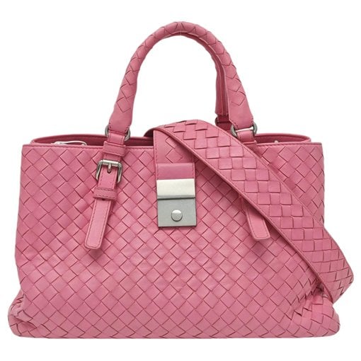 Bottega Veneta Roma leather handbag