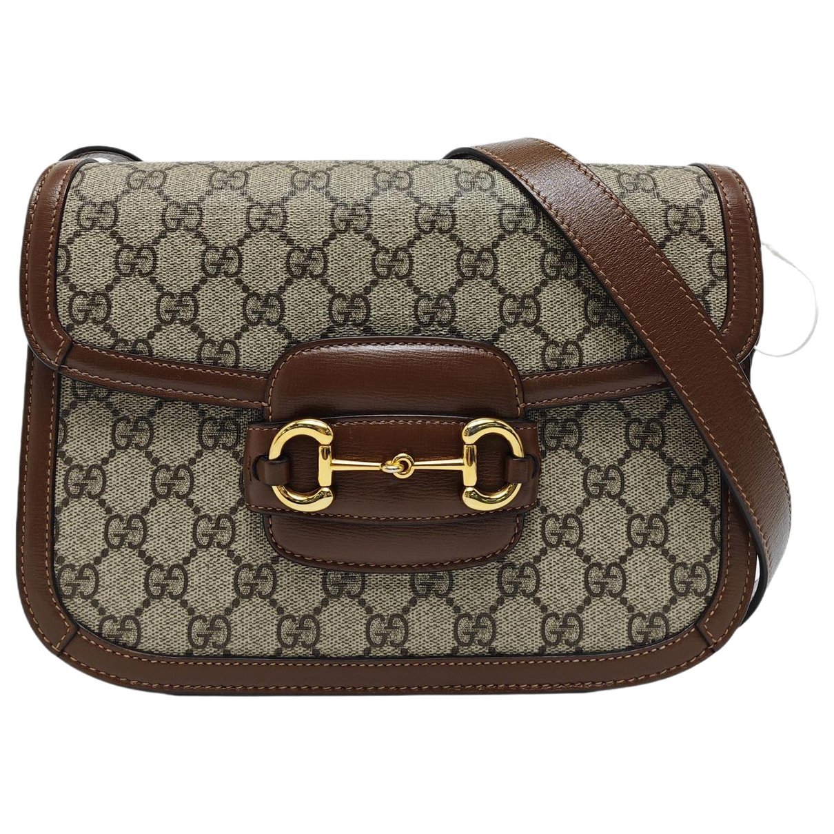 Handle Horsebit 1955 leather crossbody bag