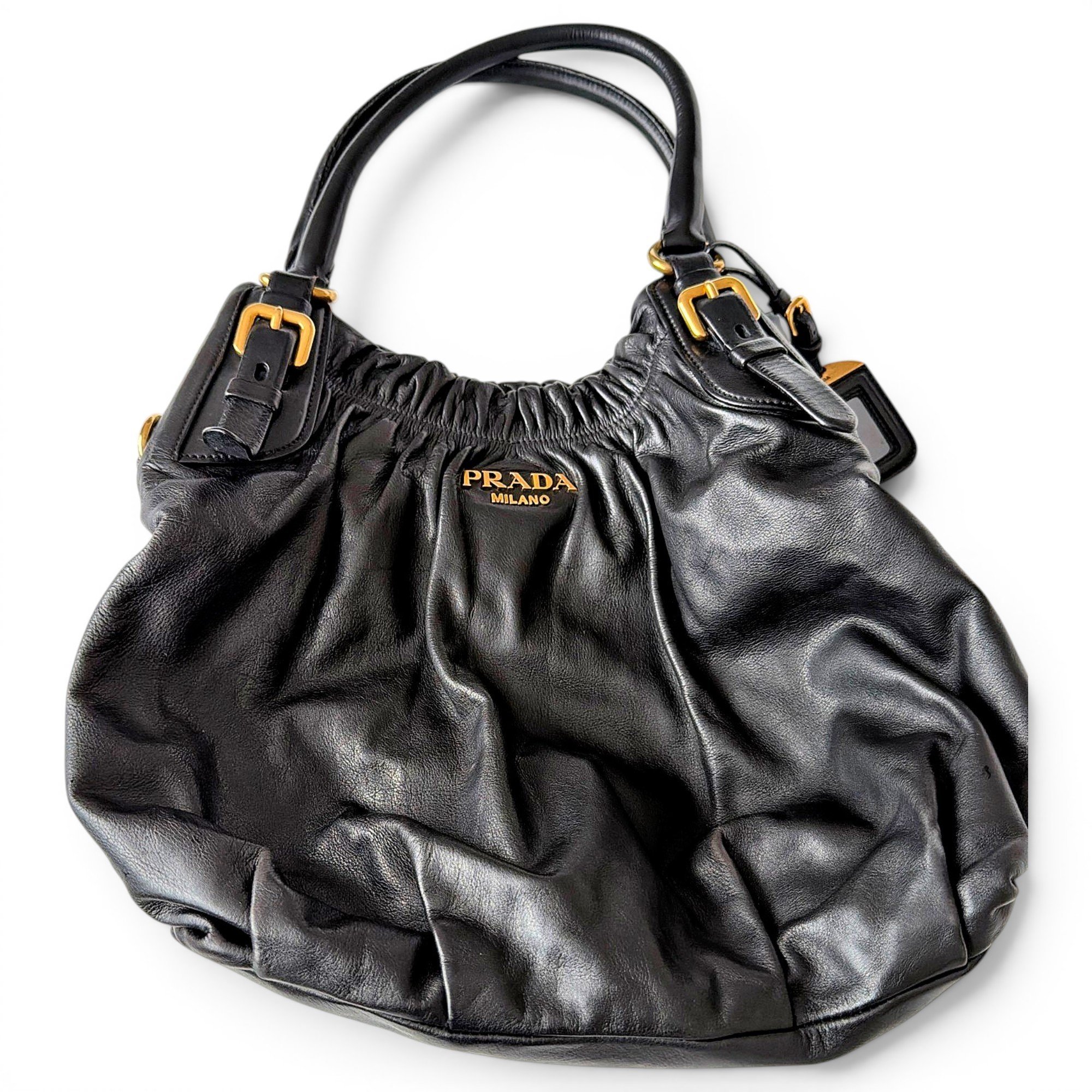 Leather handbag