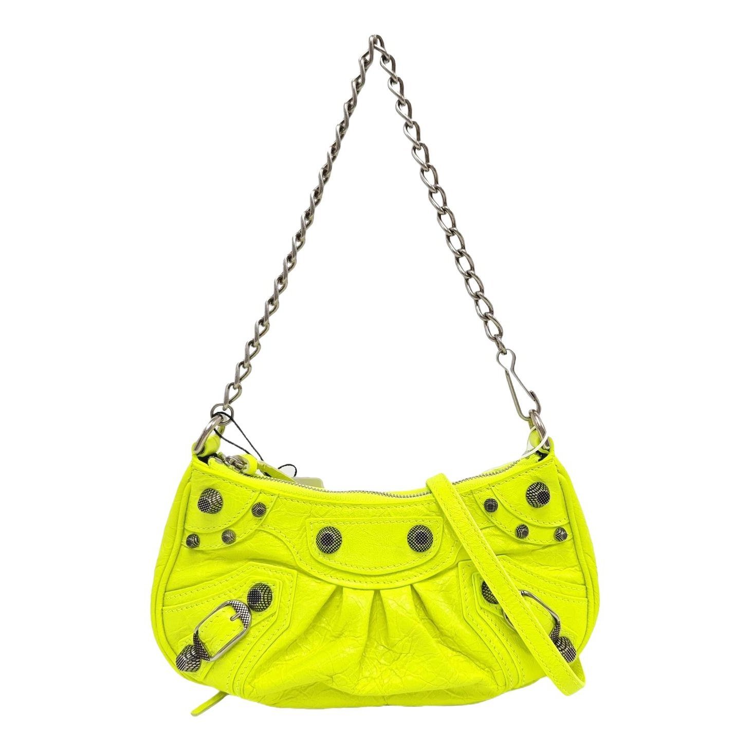 Le Cagole leather handbag