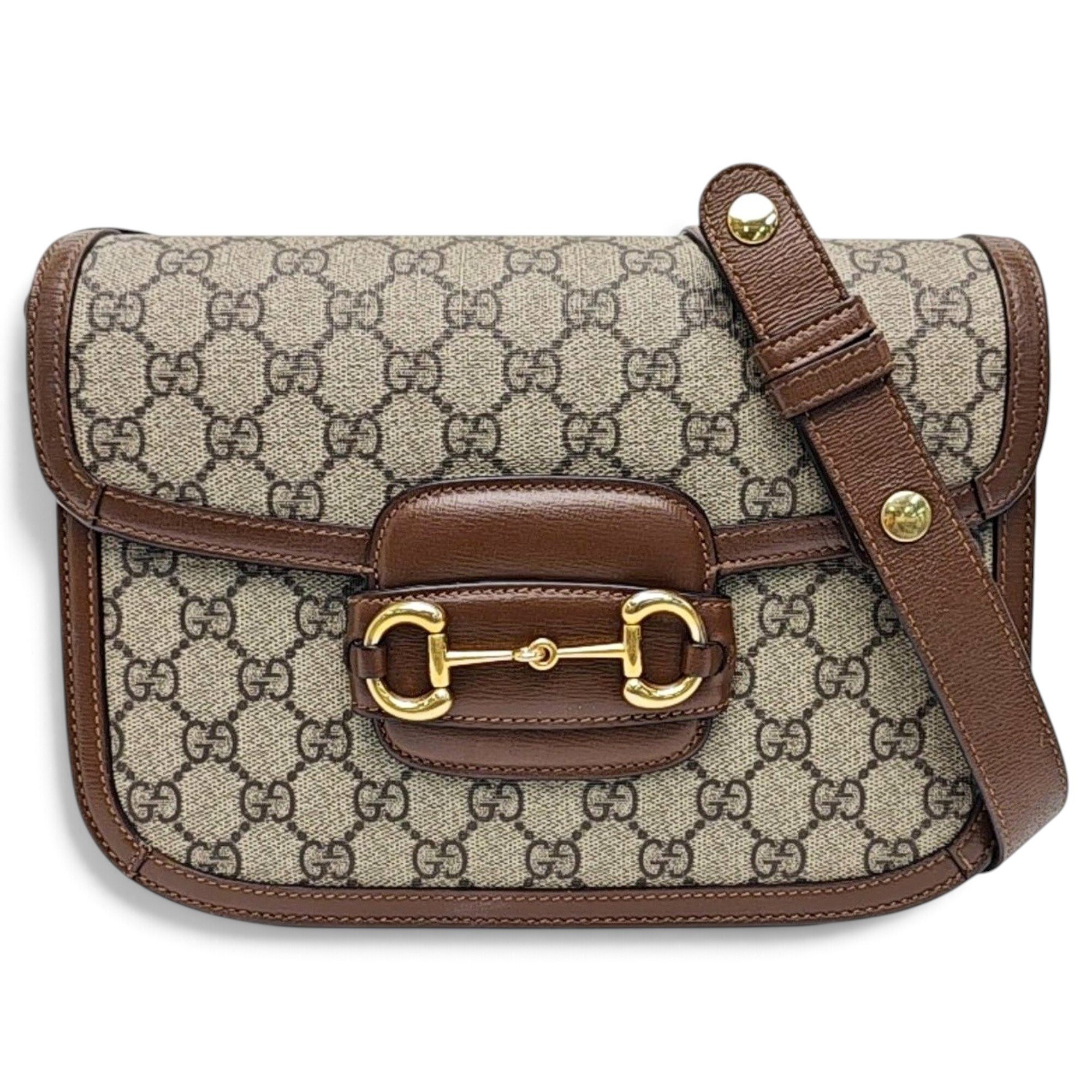 Handle Horsebit 1955 leather handbag
