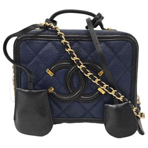 CC Filigree leather handbag