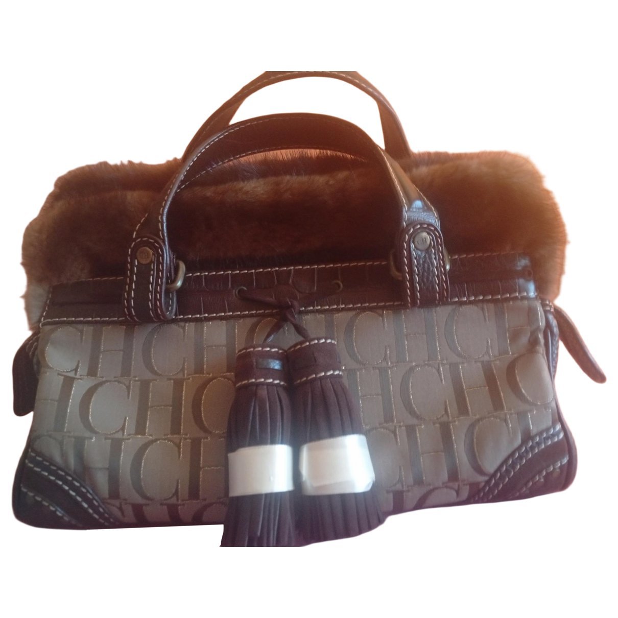 Leather handbag