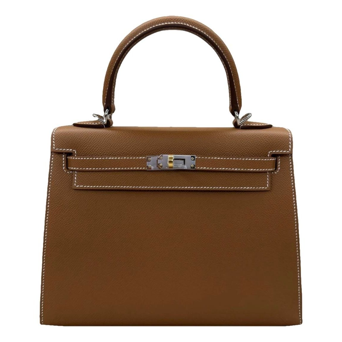 Kelly 25 leather handbag