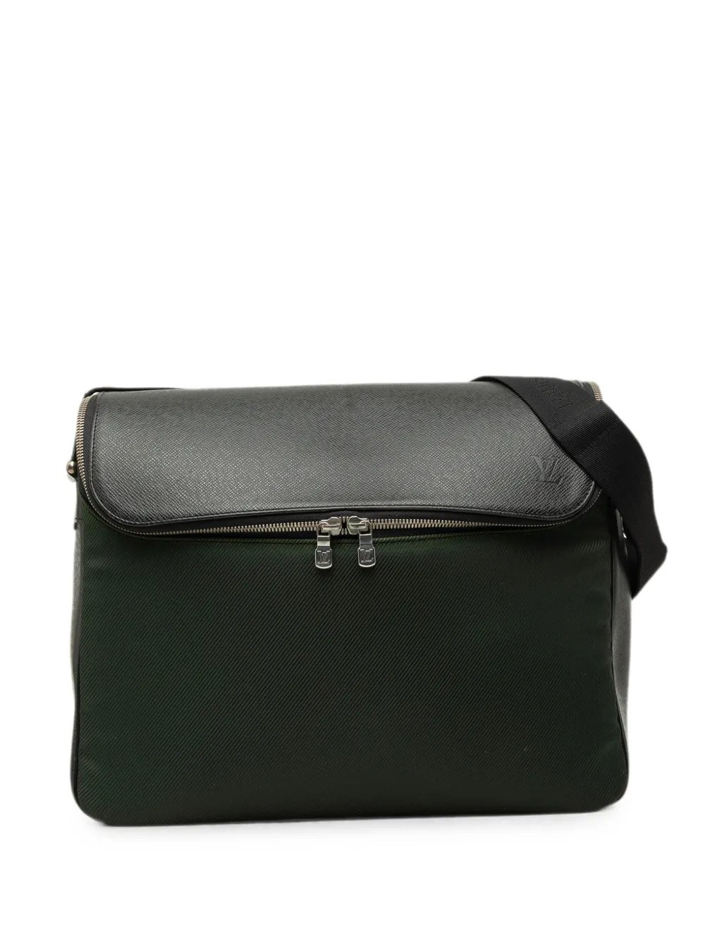 2002 Bicolor Taiga and Canvas Taimyr crossbody bag