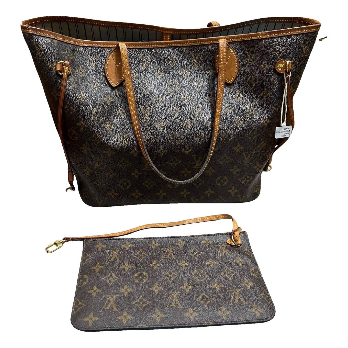 Neverfull leather mini bag