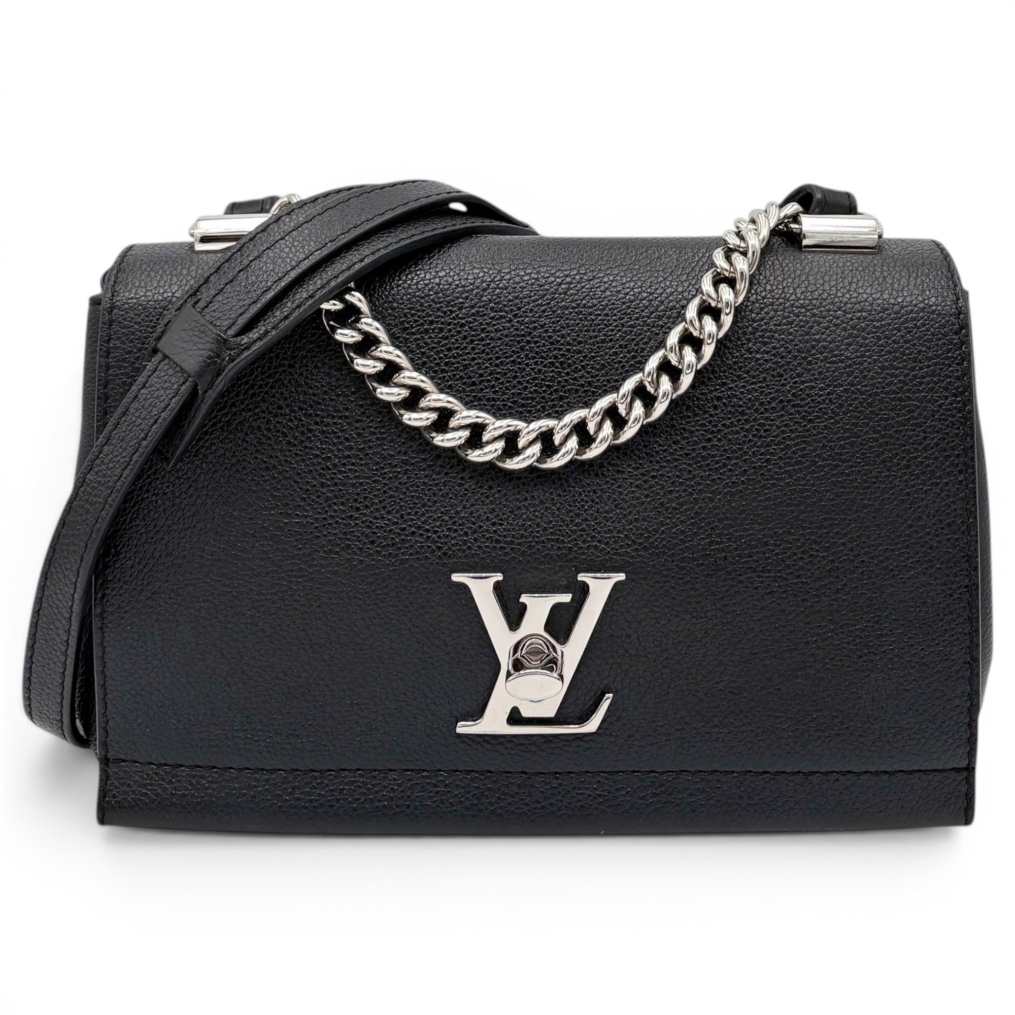 Lockme pony-style calfskin crossbody bag