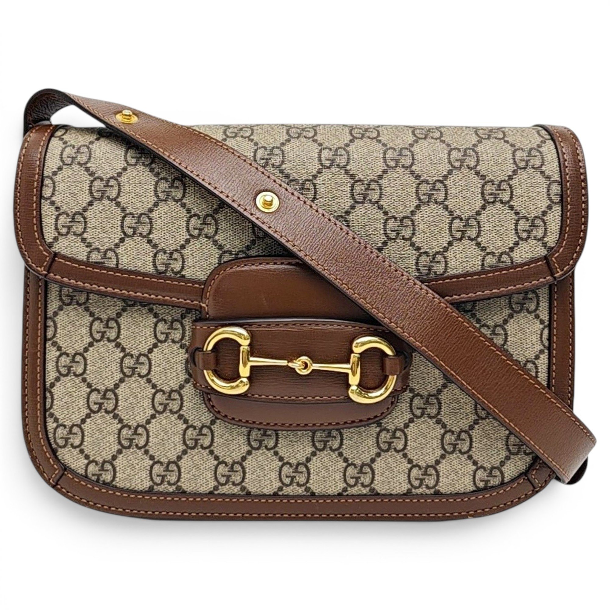 Handle Horsebit 1955 leather handbag
