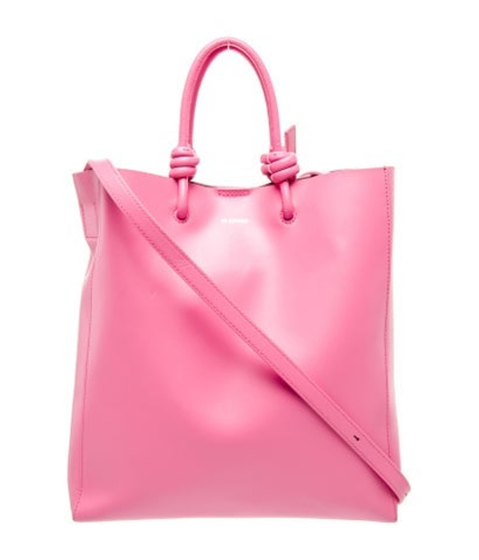 Jil Sander Sander Leather Top Handle Bag