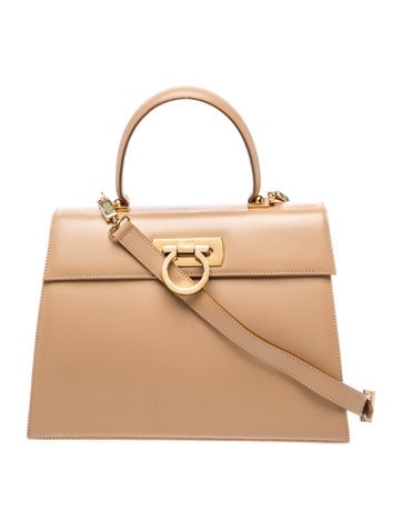 Gancini Top Handle Bag