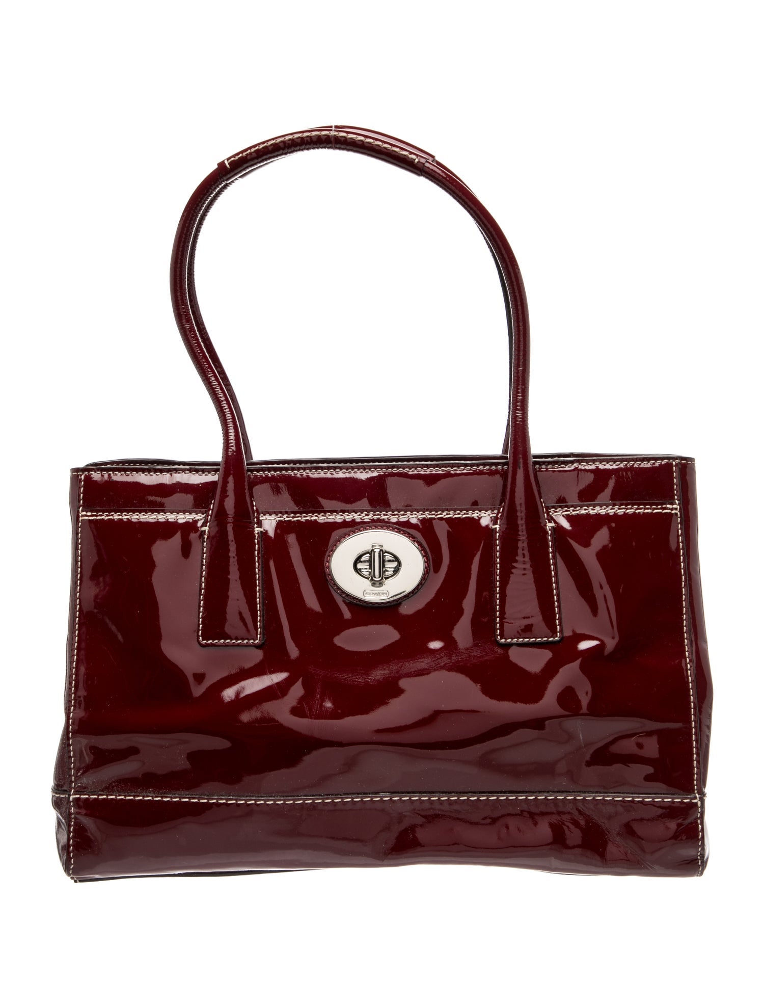 Leather Hamptons Turnlock Medium