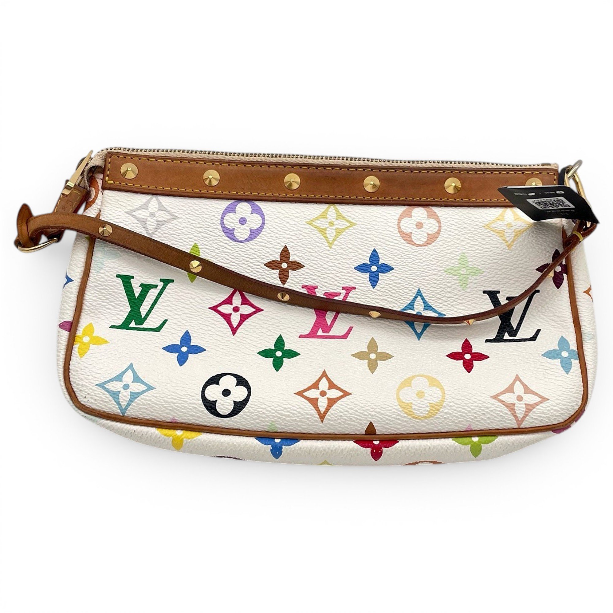 Pochette Accessoire leather handbag