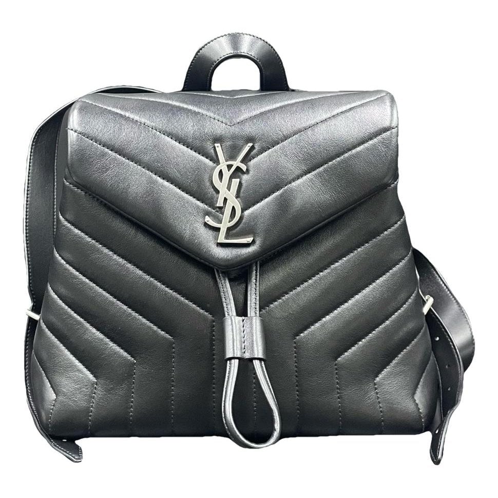 Loulou leather backpack