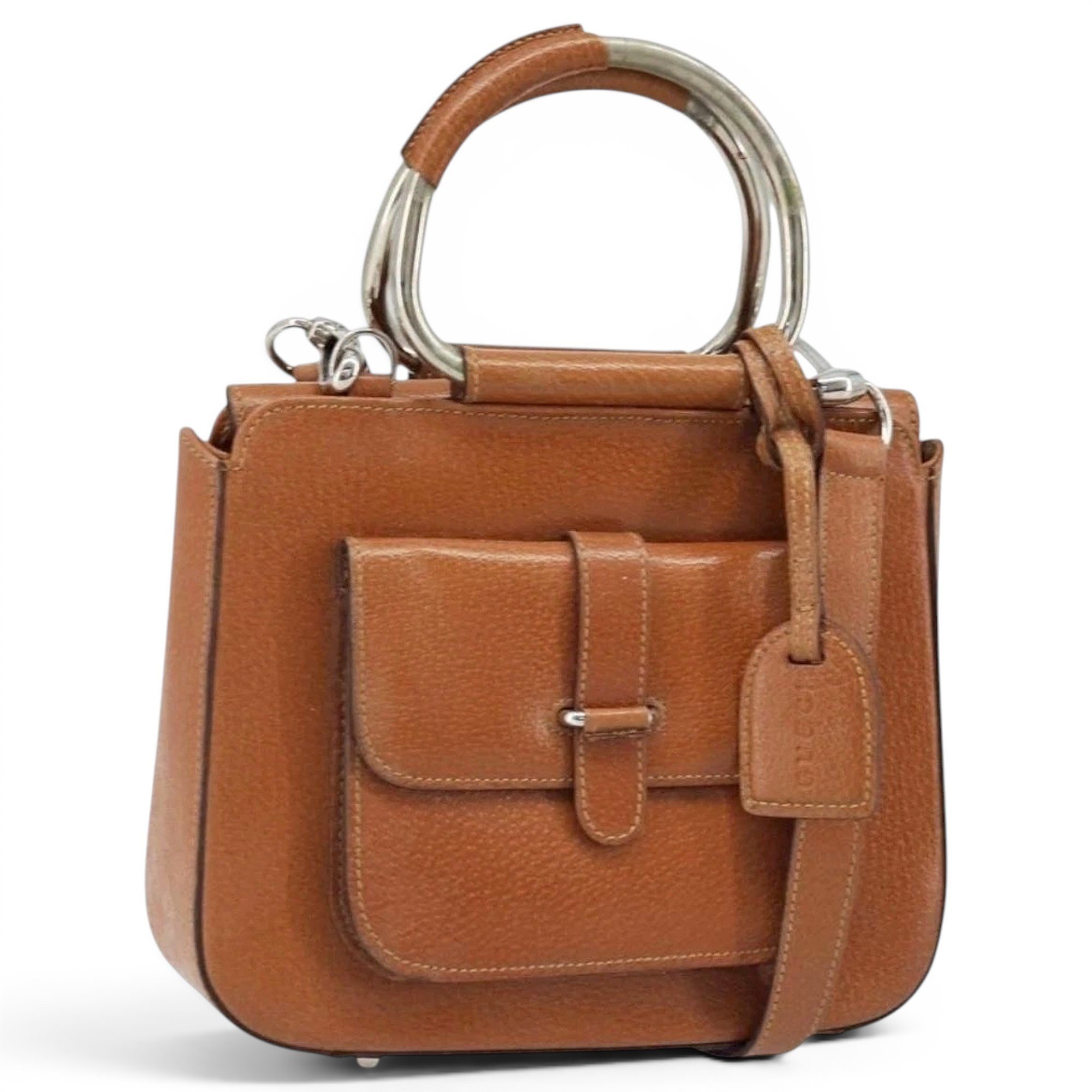 Leather handbag