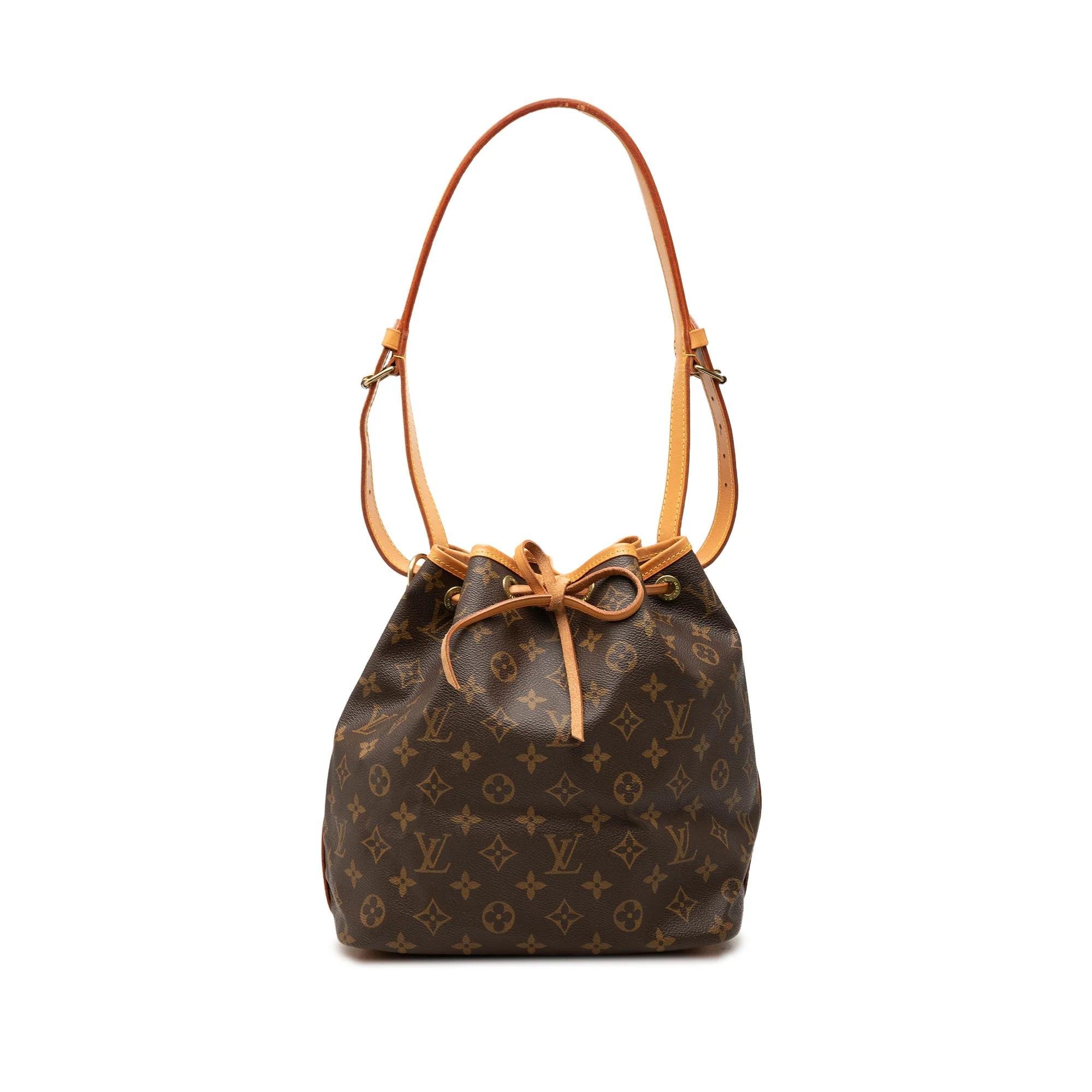 Bucket leather bag