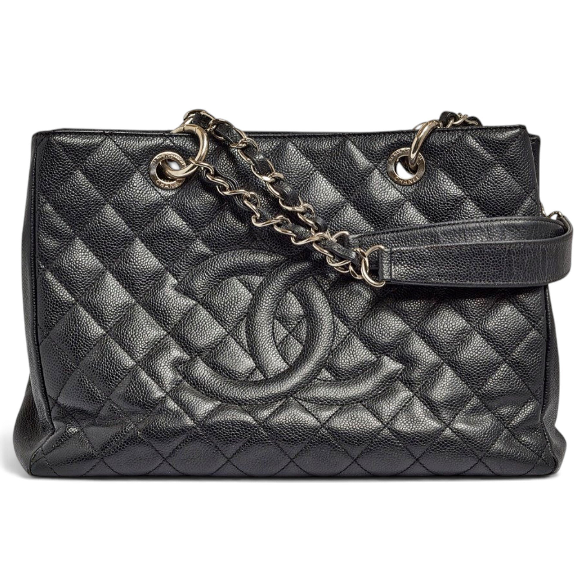 Grand shopping leather tote