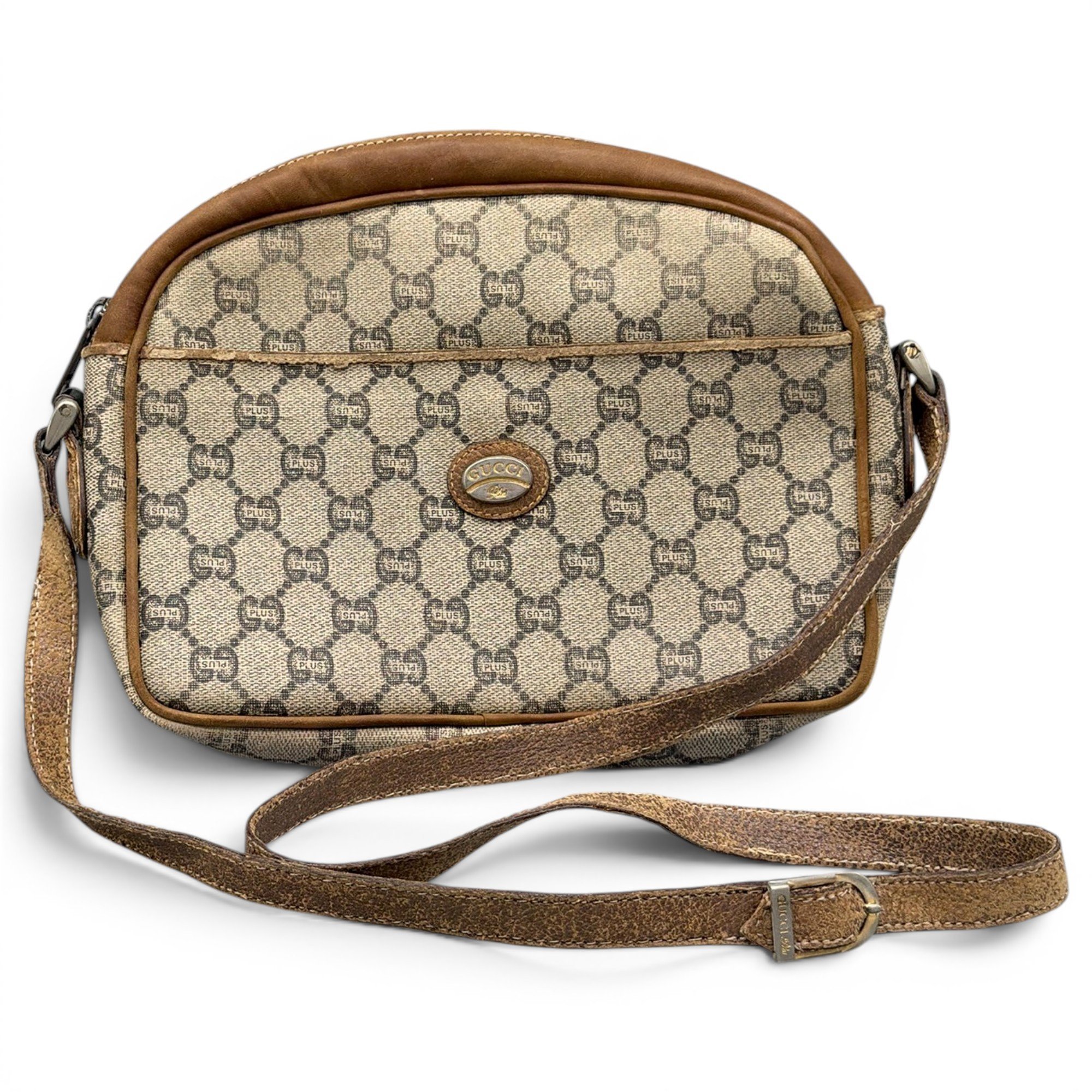 Leather crossbody bag