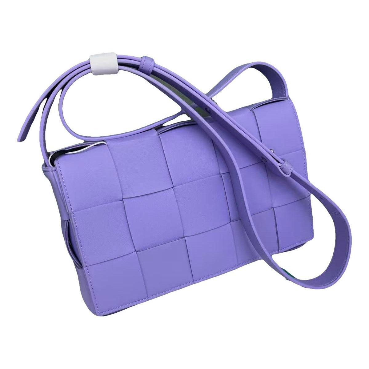 Cassette leather crossbody bag