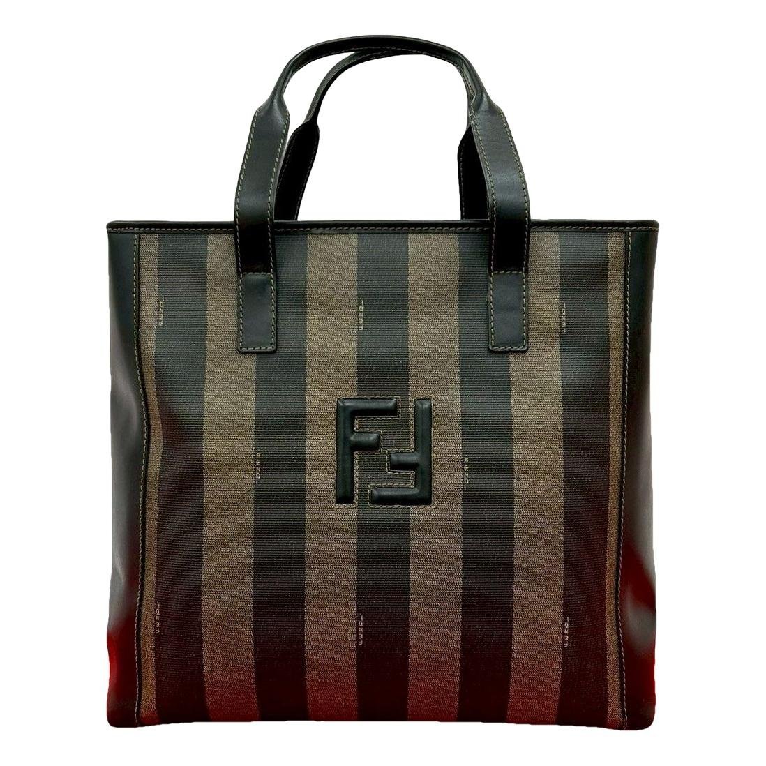 FF leather tote