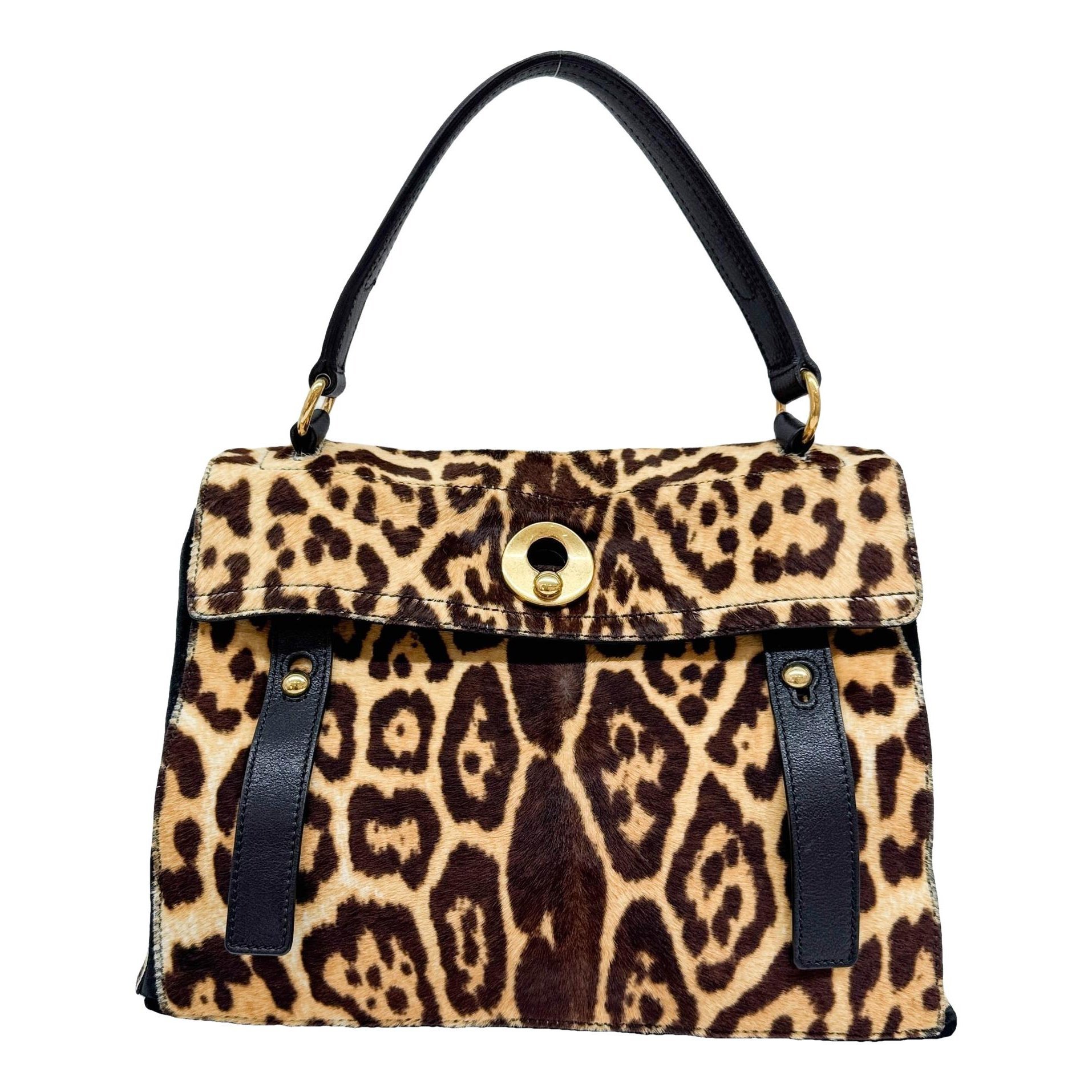 Muse II pony-style calfskin handbag