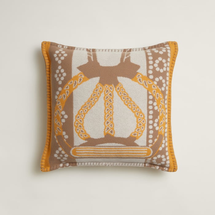 Miel Fantaisie d'Etriers Pillow