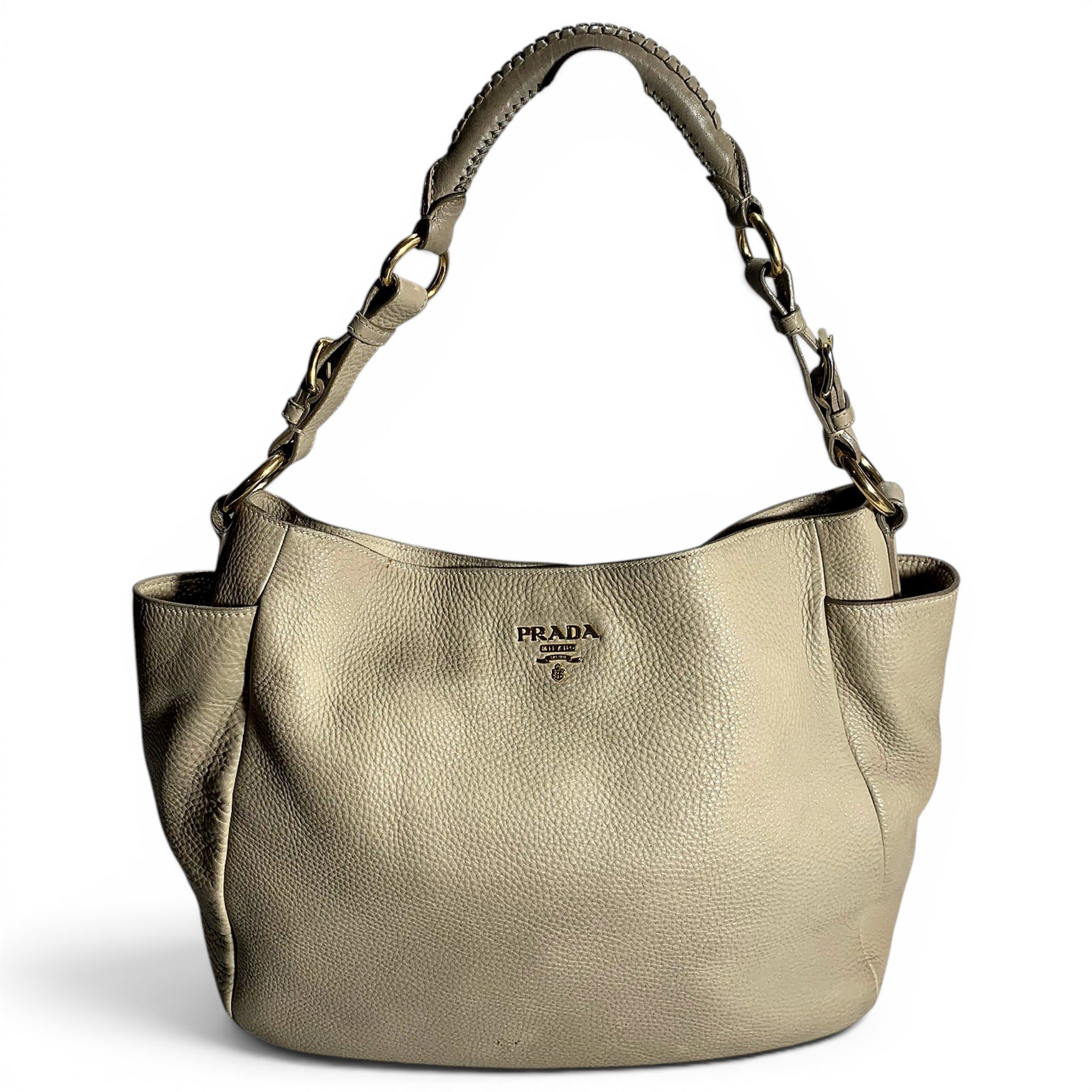 Leather handbag