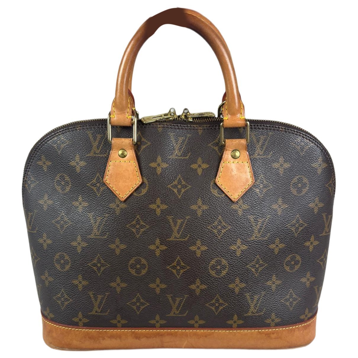 Alma leather handbag