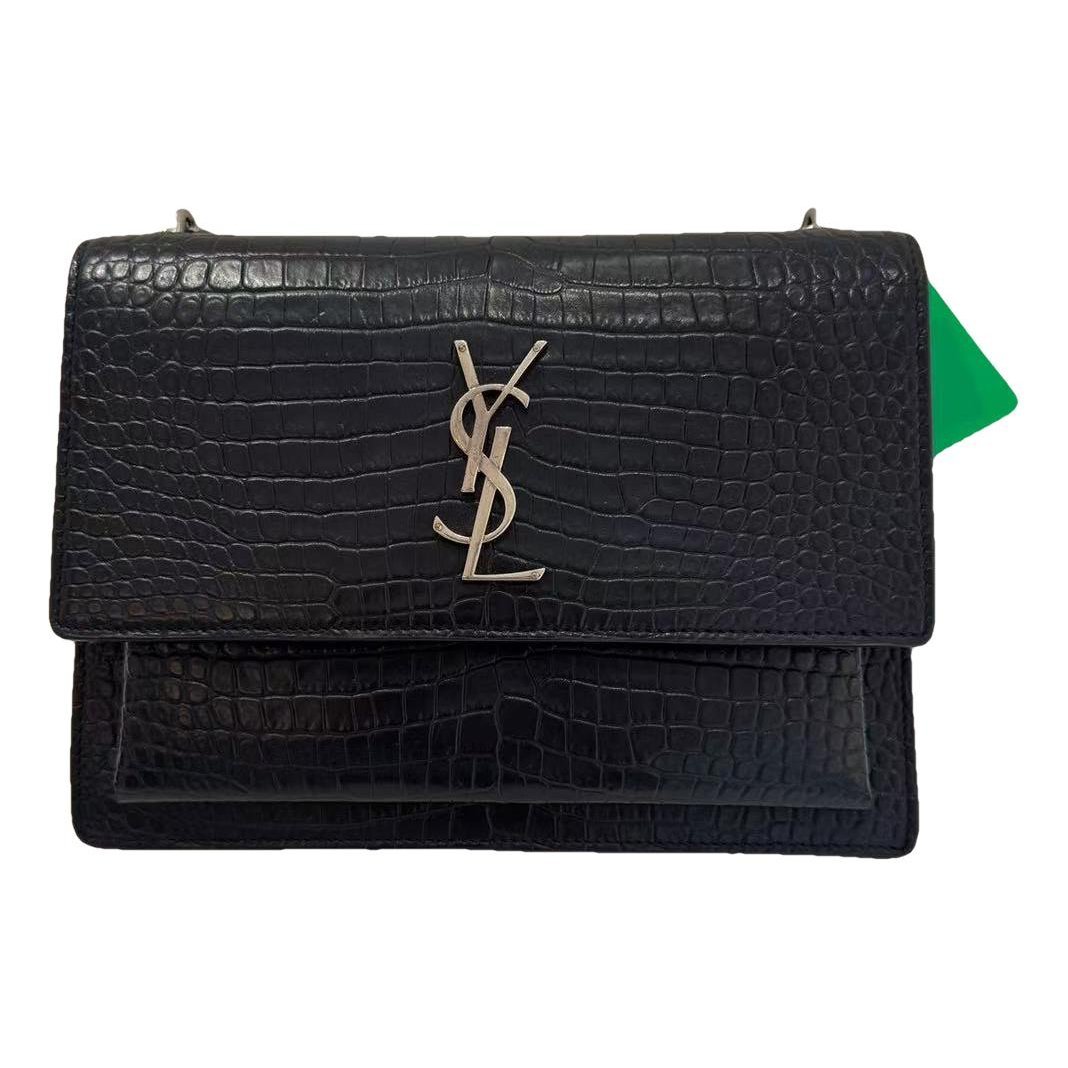 Sunset leather crossbody bag