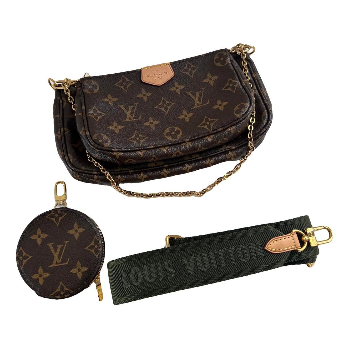 Multi Pochette Accessoires leather handbag