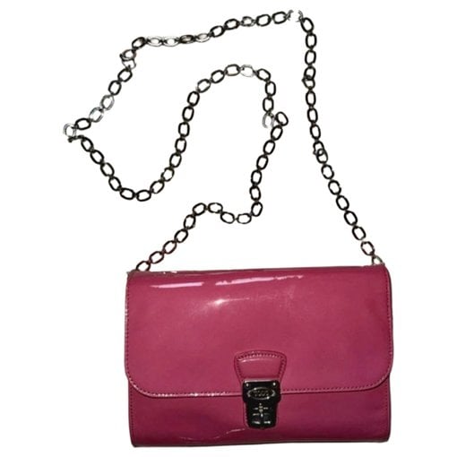 Tod's Patent leather clutch bag