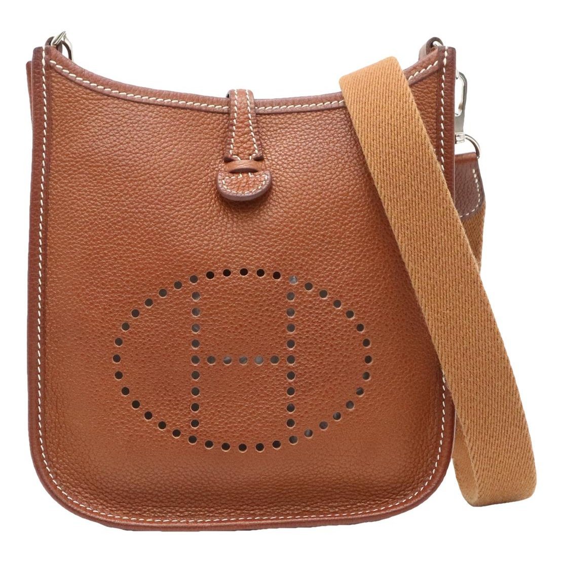 Evelyne leather handbag