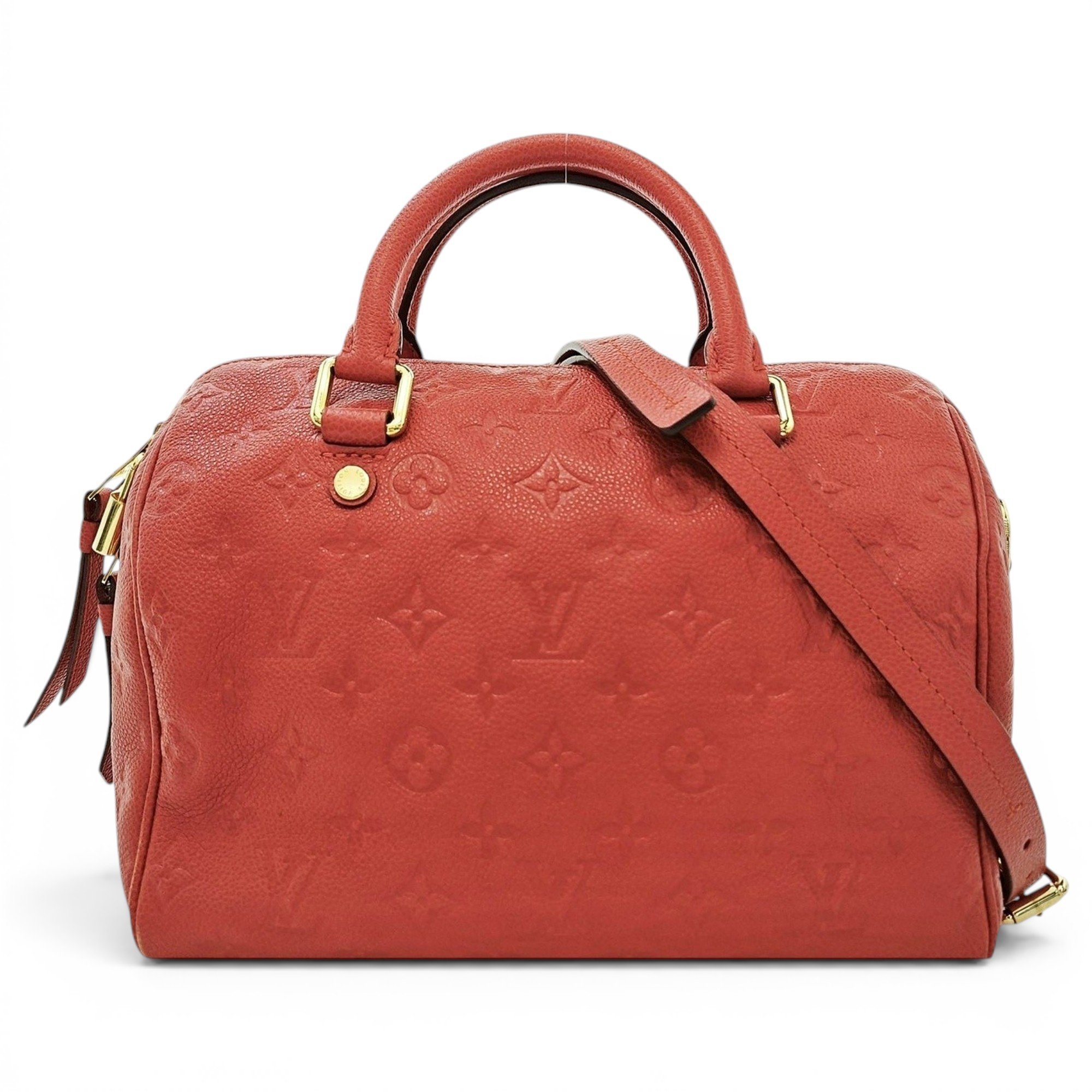 Nano Speedy / Mini HL leather handbag