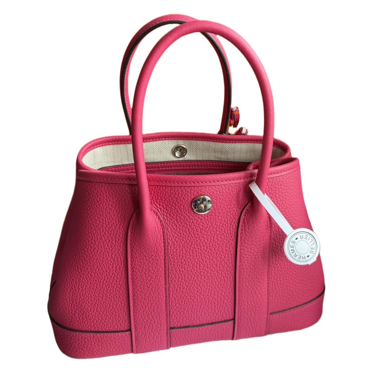 Garden Party leather tote