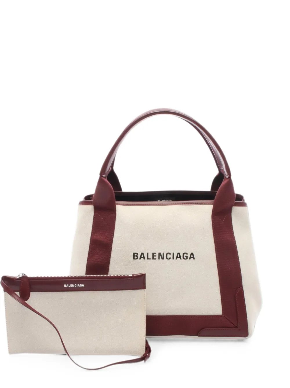 Navy Cabas tote bag