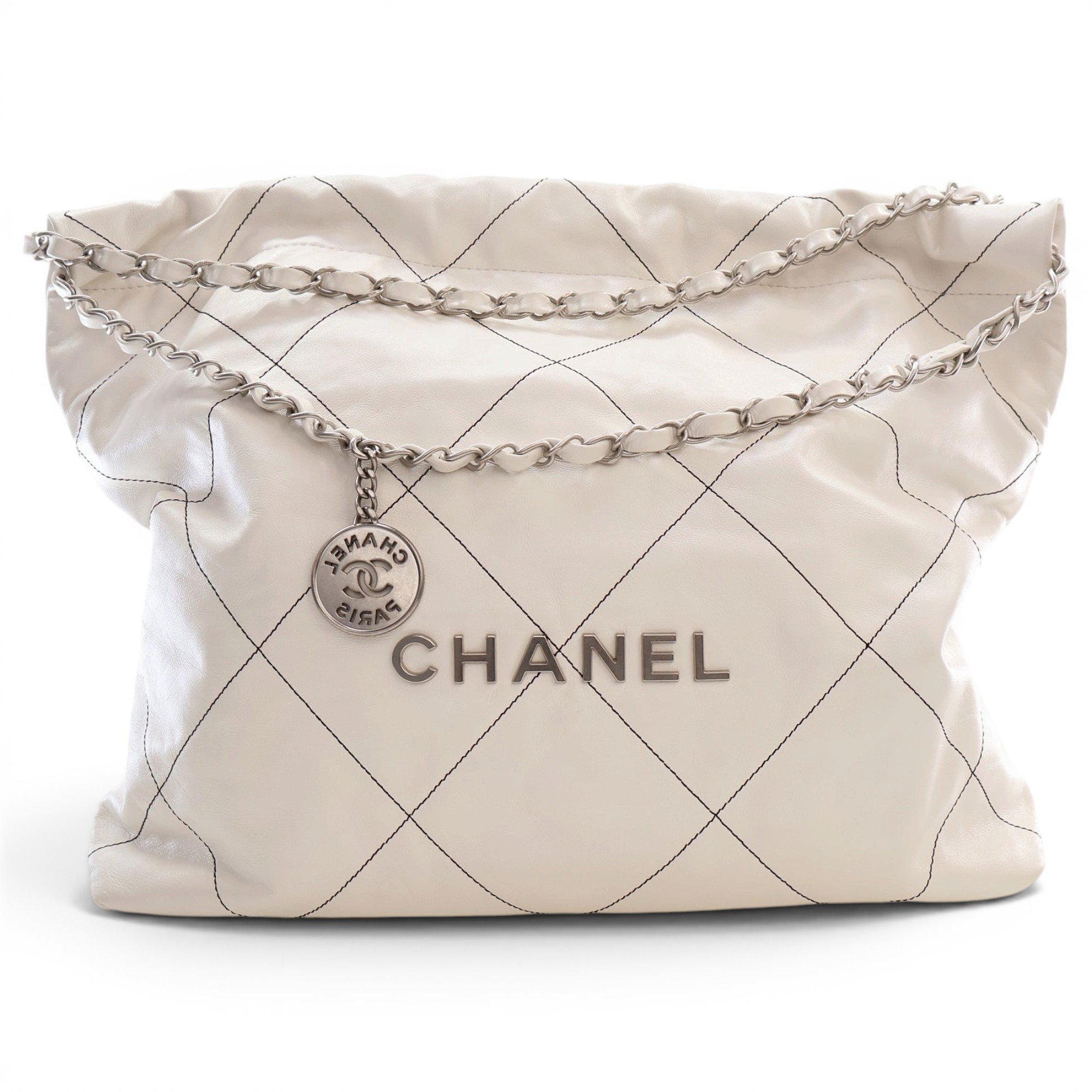 Chanel 22 leather handbag
