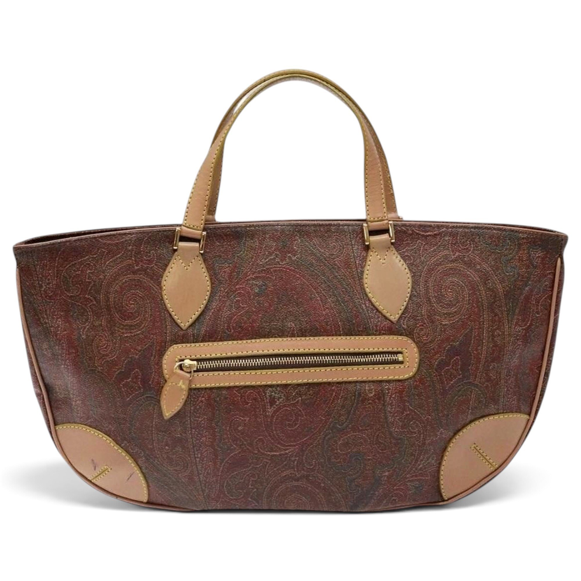 Leather tote