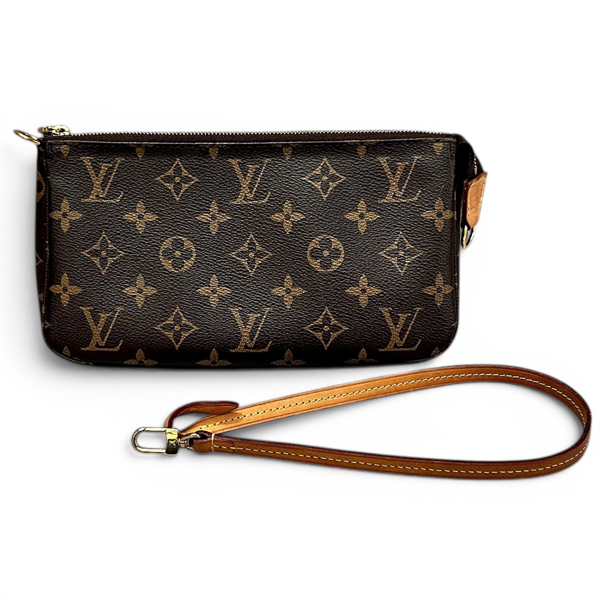 Pochette Accessoire leather handbag