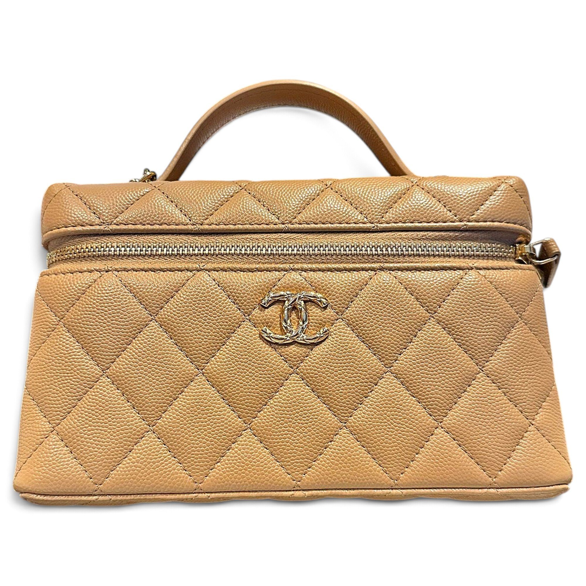 Vanity leather bag
