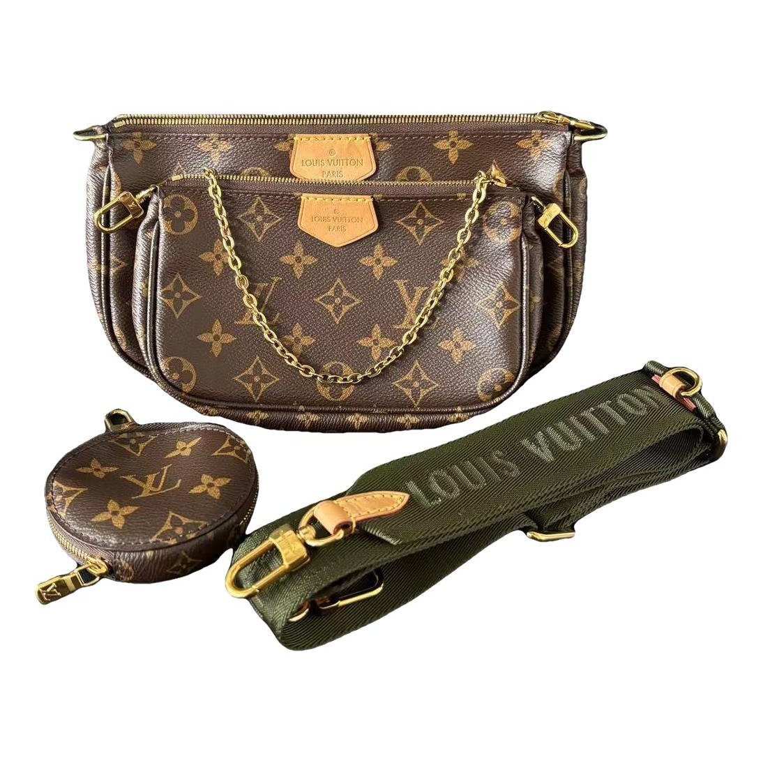 Multi Pochette Accessoires leather handbag
