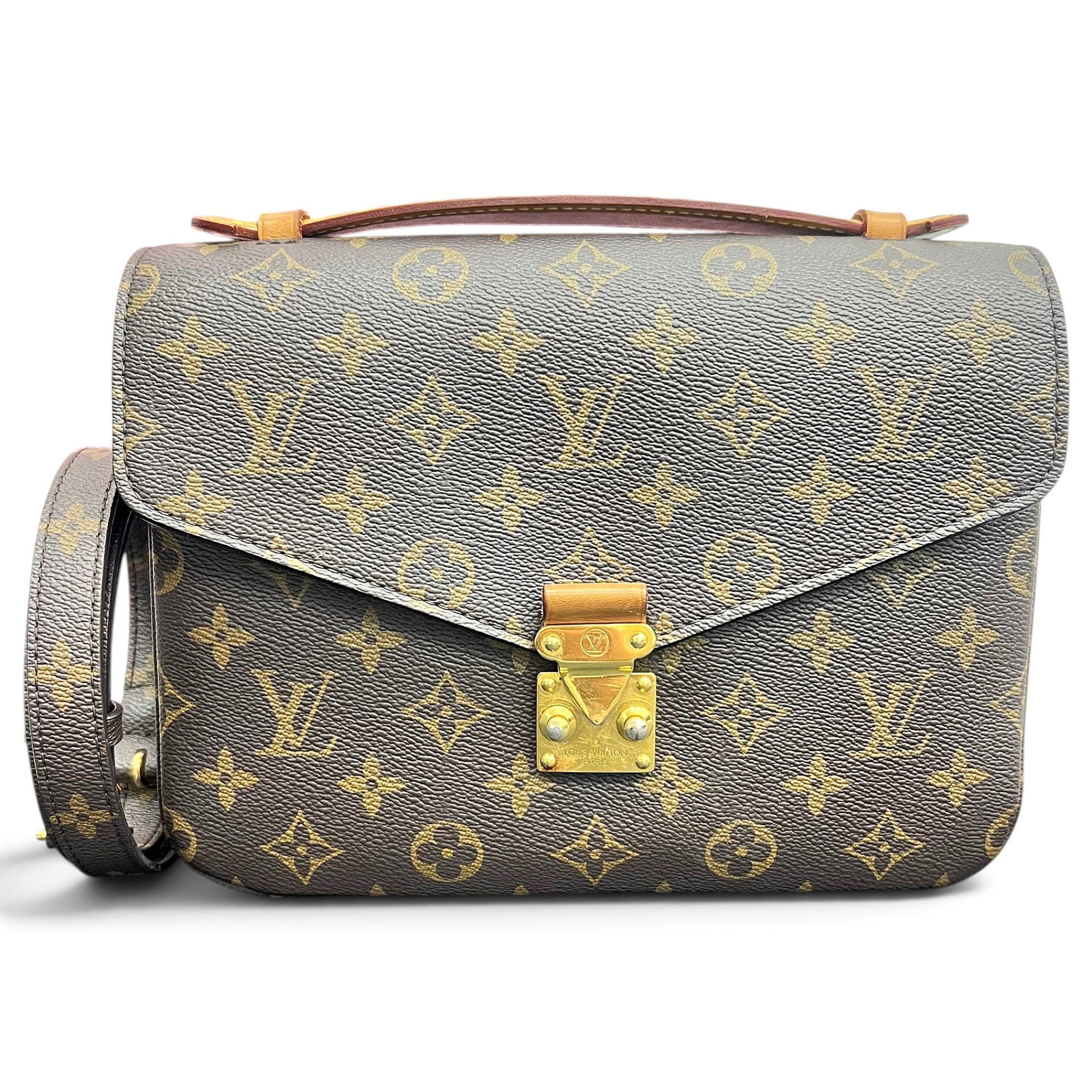 Metis leather handbag
