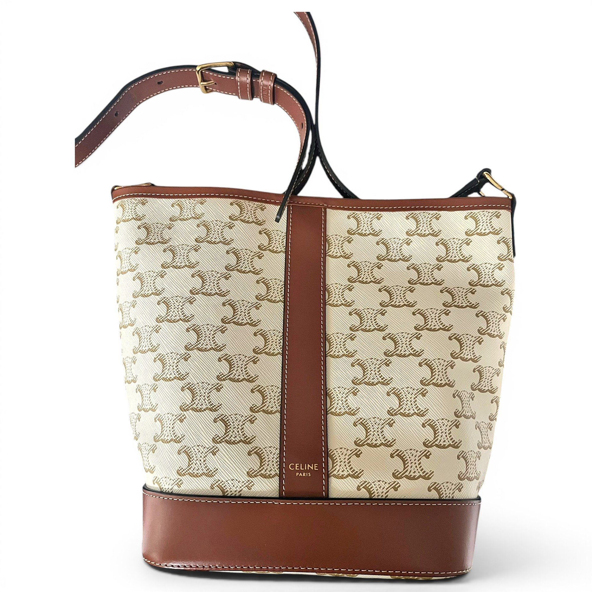 Celine SAC SEAU cloth handbag