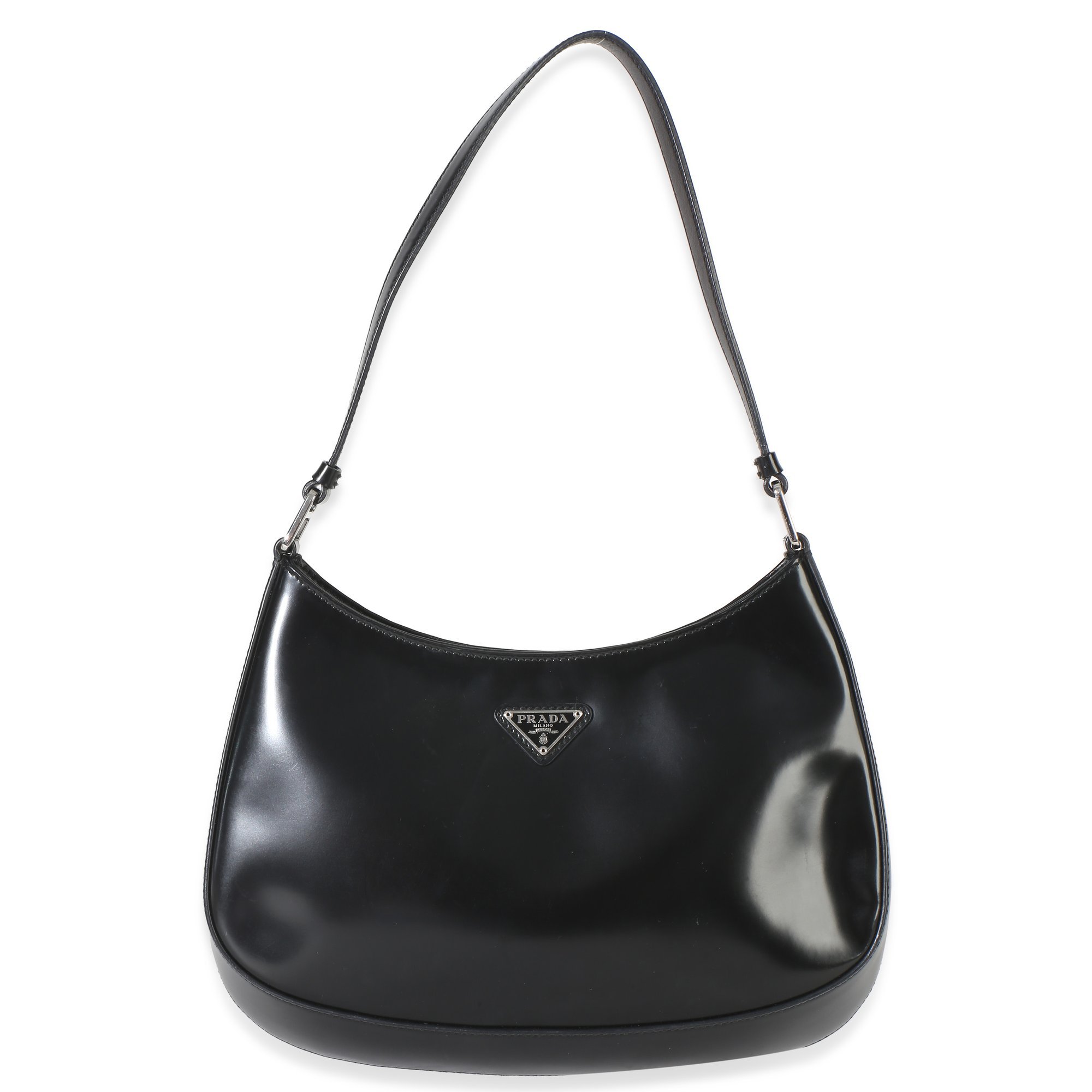 Patent leather handbag