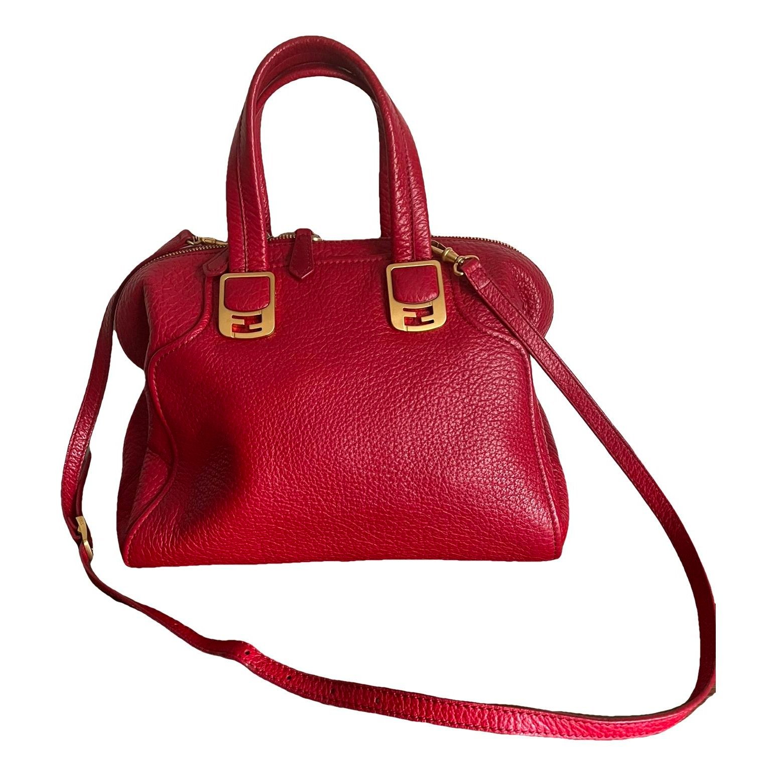 Chameleon leather handbag