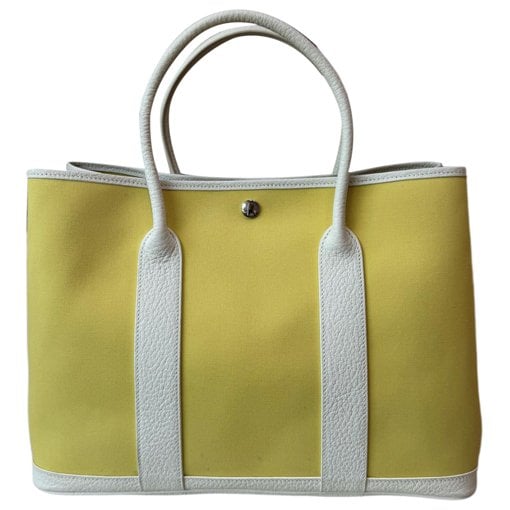 Garden Party leather handbag