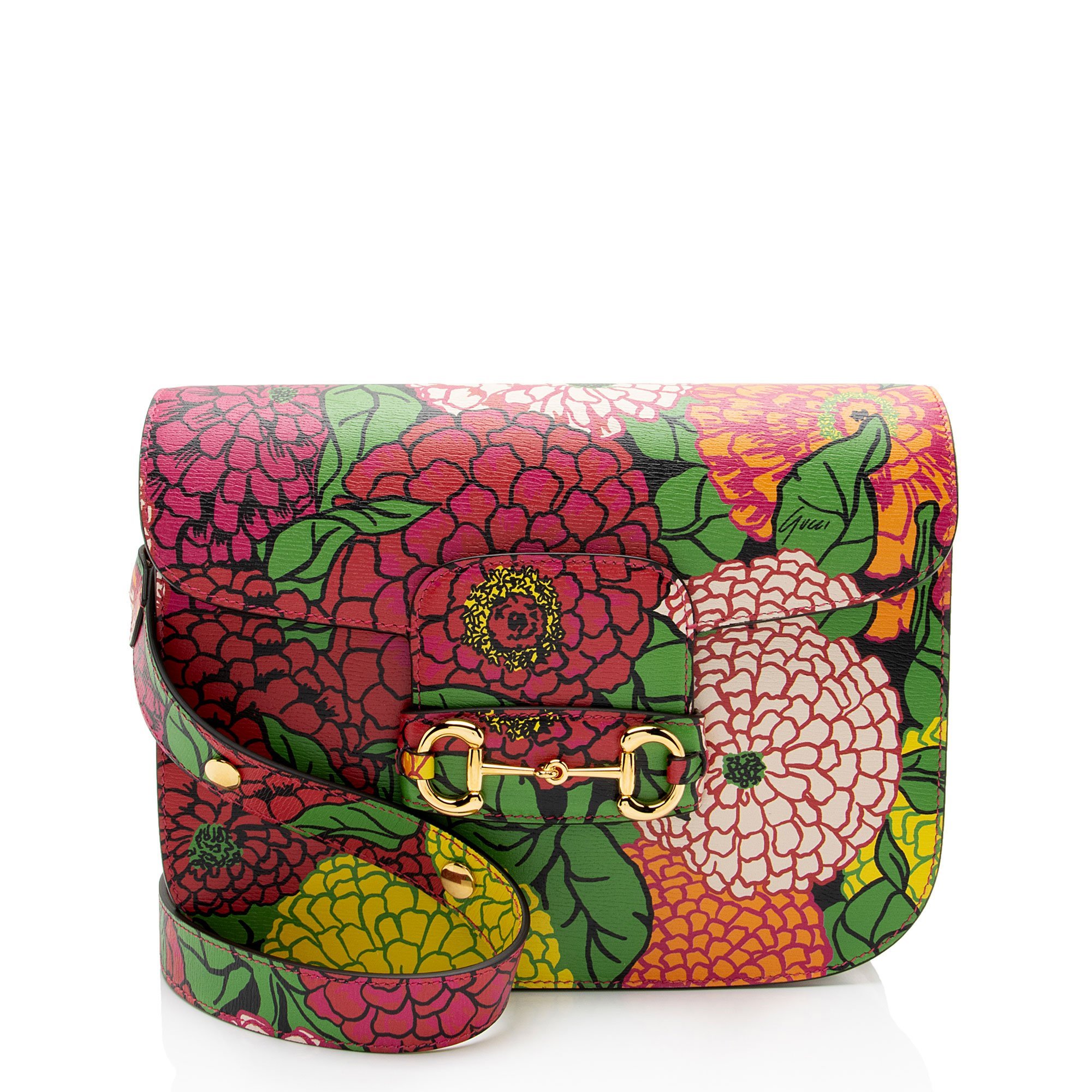 Horsebit 1955 leather crossbody bag