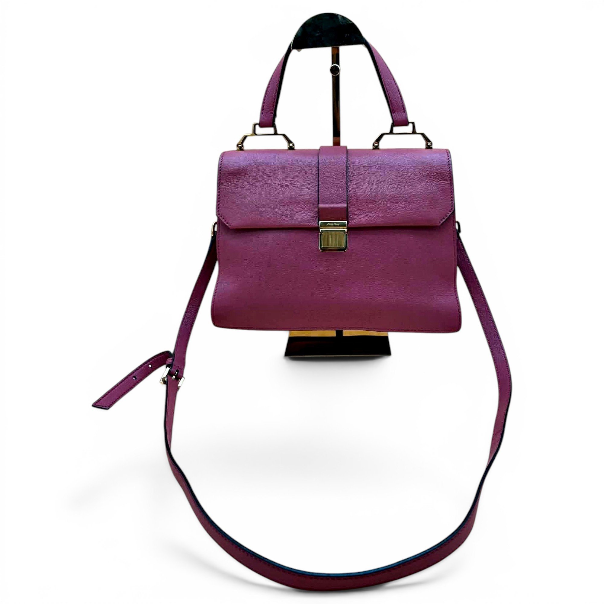 Leather handbag