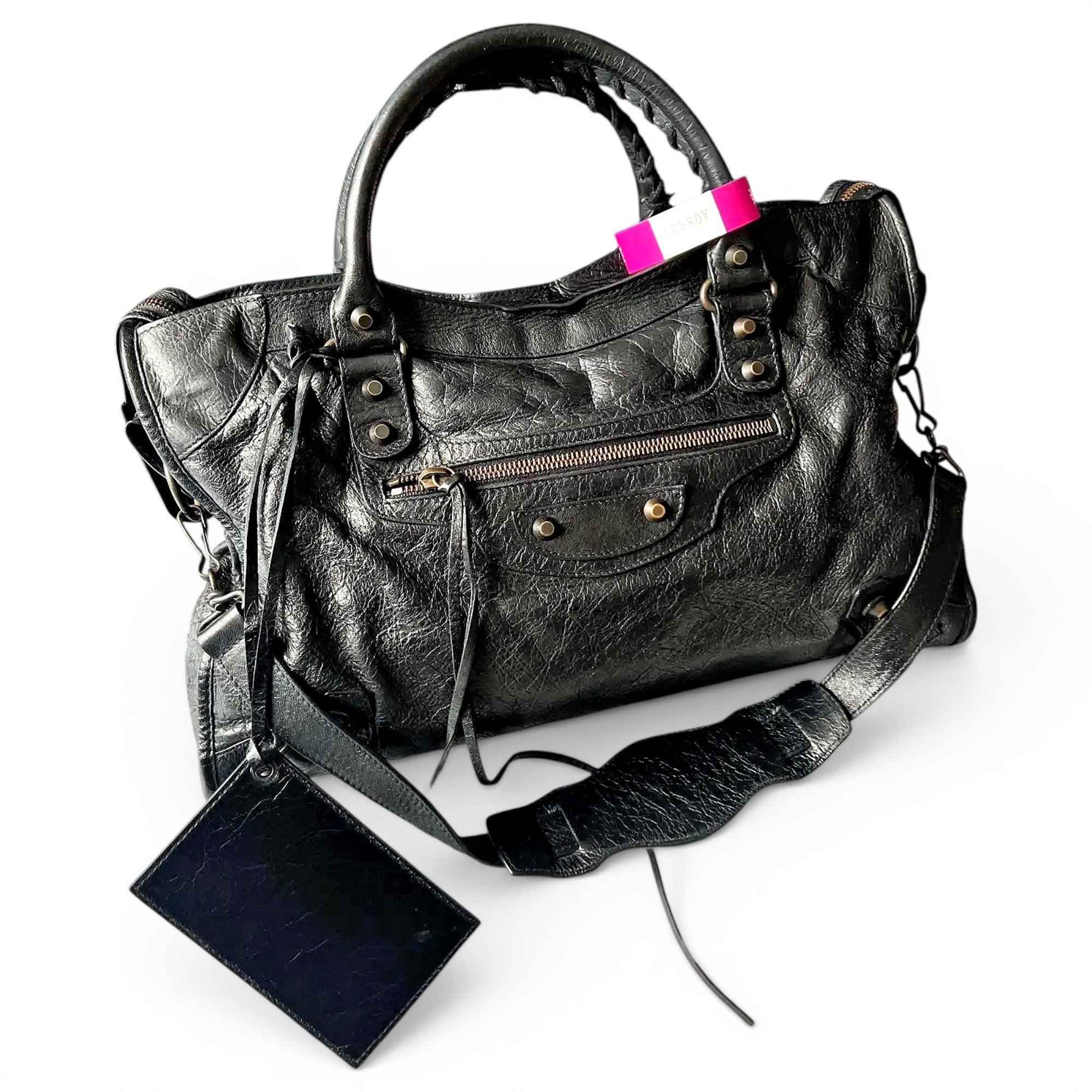 Balenciaga City leather handbag