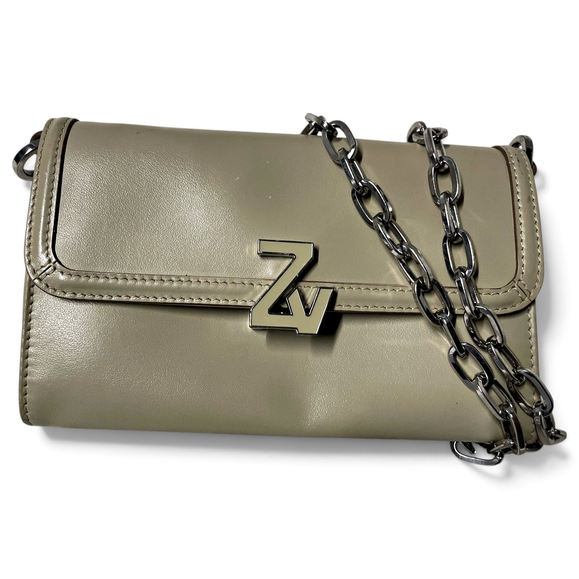 Leather crossbody bag