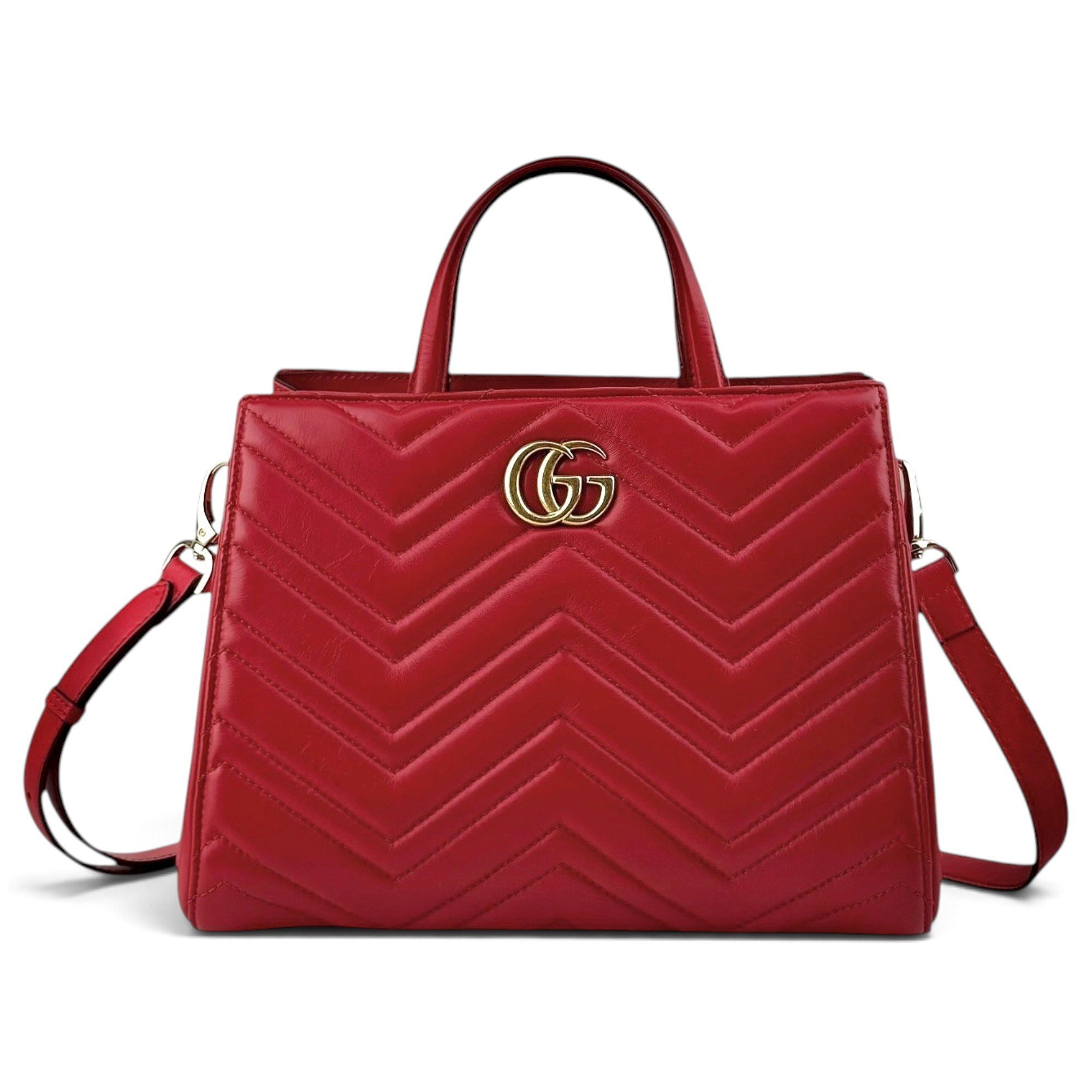 GG Marmont Shopping leather handbag