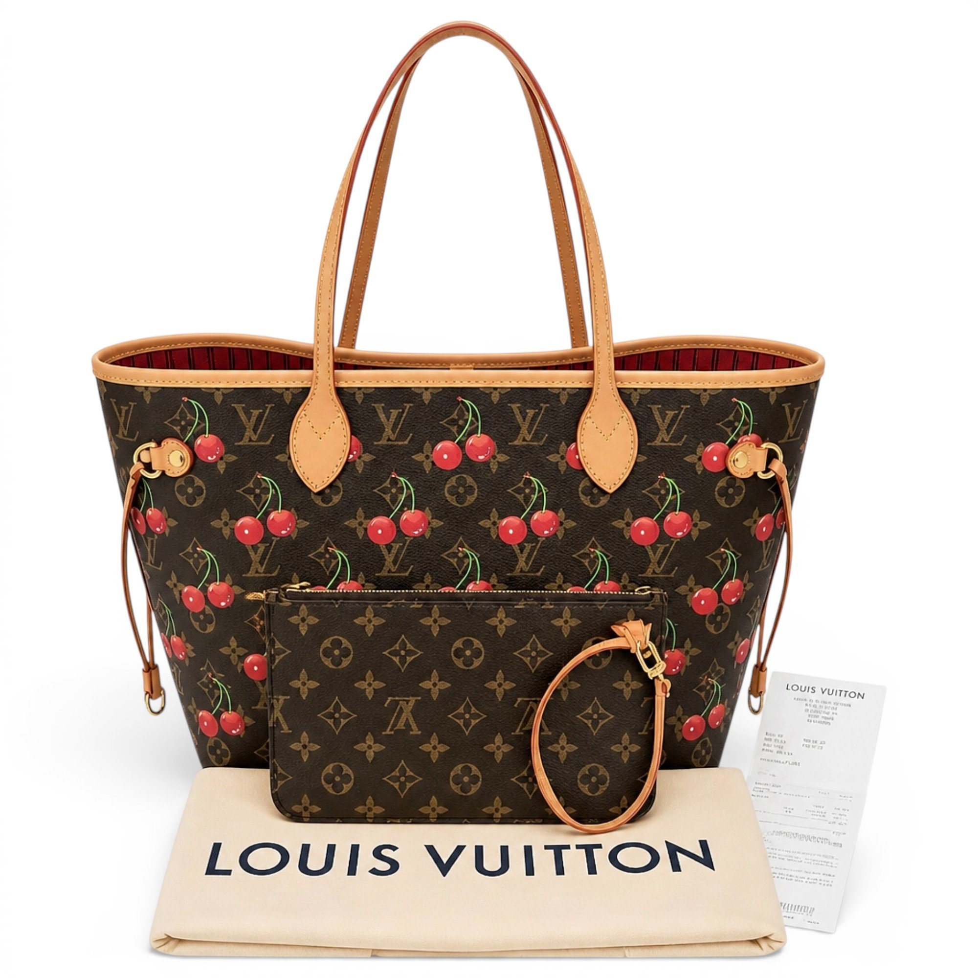Neverfull leather tote